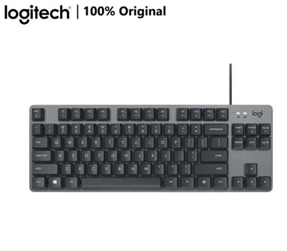 Logitech K835 TKL Mechanical keyboard Wired Gaming Keyboard TKL 84-key Floating keycap For Laptop PC Office Gamer Keyboard