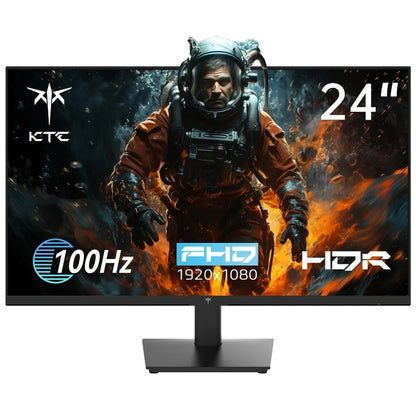 KTC H24V13 23.8-inch Gaming Monitor, 1920x1080 16:9 100Hz High Refresh Rate VA Panel, 4000:1 Contrast Ratio, 104% sRGB HDR10