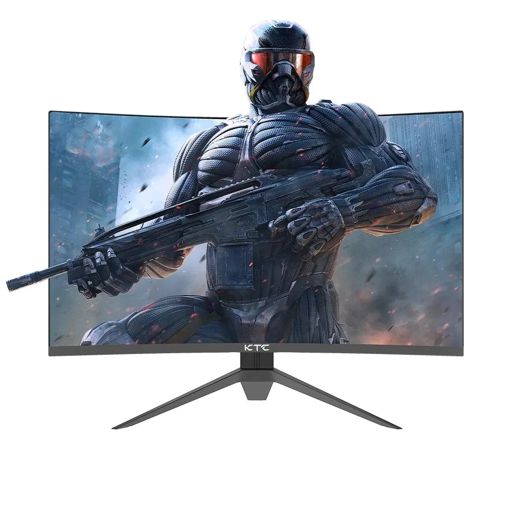 KTC H32S17 32 inch 1500R Curved Gaming Monitor 2560x1440 QHD 170Hz 16:9 ELED 99% sRGB with Sturdy Tripod VESA Mount Displayer